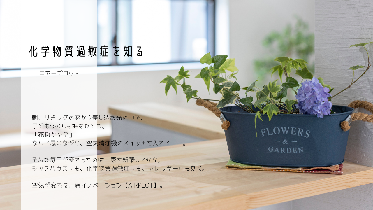 化学物質過敏症を知る～エア―プロット～